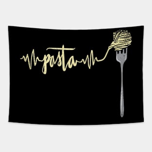 Pasta Heartbeat Tapestry