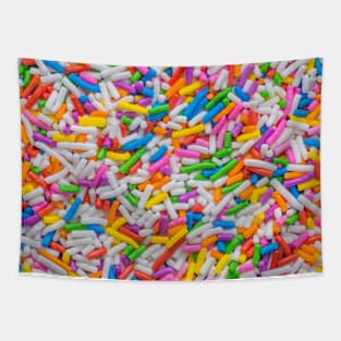 Rainbow Candy Sprinkles Photograph Tapestry