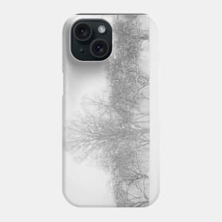 Snow in Silverlake Phone Case