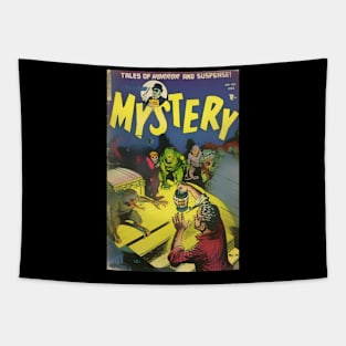 Pulp Horror Mr. Mystery Tapestry