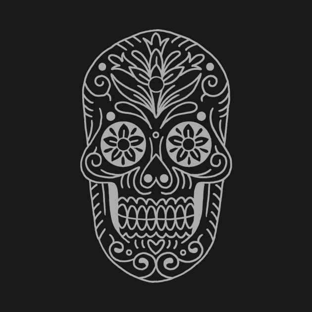 Day of the Dead Sugar Skull by illustratedhenry