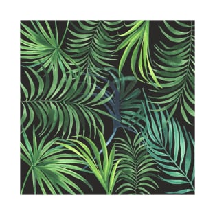 Leaves Floral Palms Tropical Jungle T-Shirt