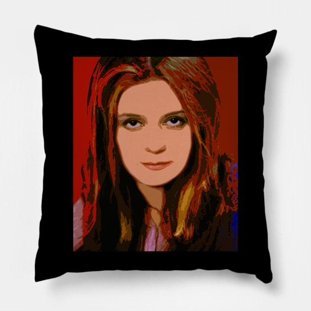 gloria steinem Pillow by oryan80