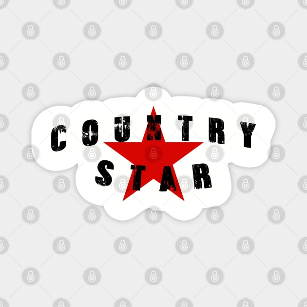 Country Star Magnet by AllAmerican