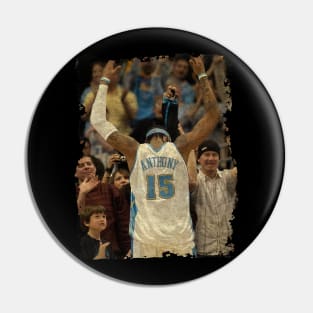 Look At The Crowd Man - Carmelo Anthony Pin