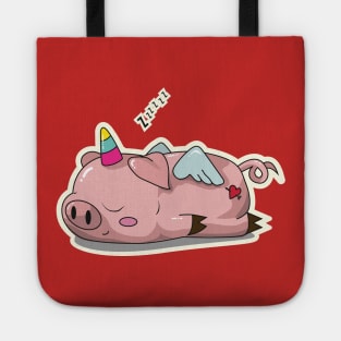 Sleeping Pigcorn Tote