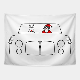 Rover P5 classic British car Christmas special edition Tapestry