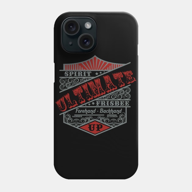 Ultimate Frisbee Vintage Phone Case by CTShirts