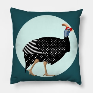 Guinea fowl Pillow