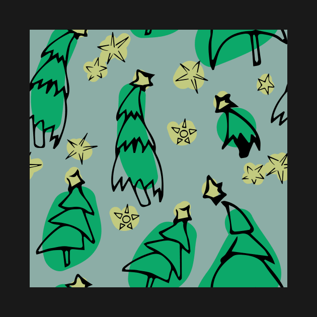 Trees among the Stars by MegMarchiando