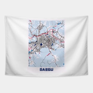 Daegu - South Korean MilkTea City Map Tapestry