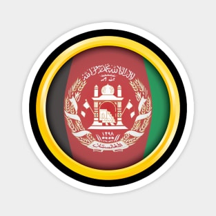 Country Flag of Afghanistan Magnet