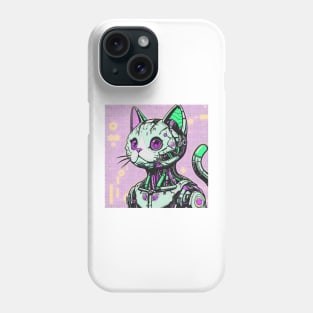 Cyborg Cat Phone Case