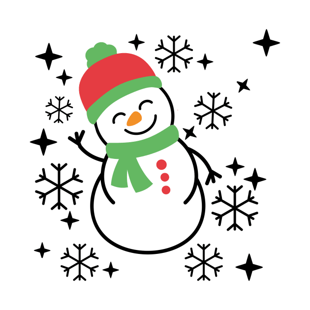 Happy Snowman by StacyWhite