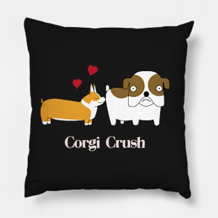 Corgi Crush Pillow