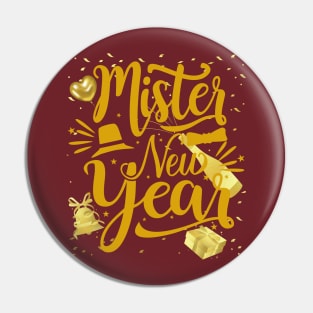 MISTER NEW YEAR Pin