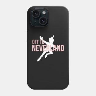 Off to Neverland Millennial Pink Phone Case