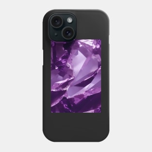 Jewel Pattern - Violet Amethyst, for a bit of luxury in your life! #1 Phone Case