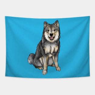 Finnish Lapphund Dog | Wolf Sable Tapestry