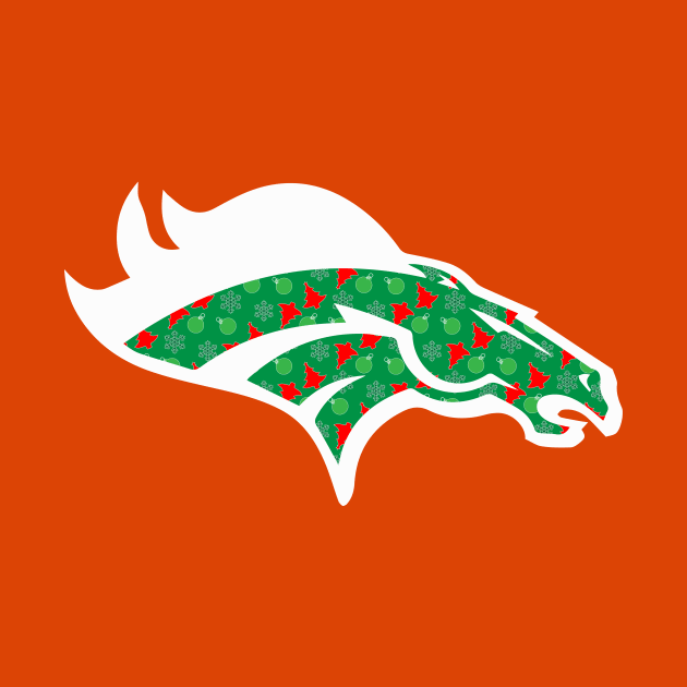 Denver Broncos Merry Christmas by NickiPostsStuff