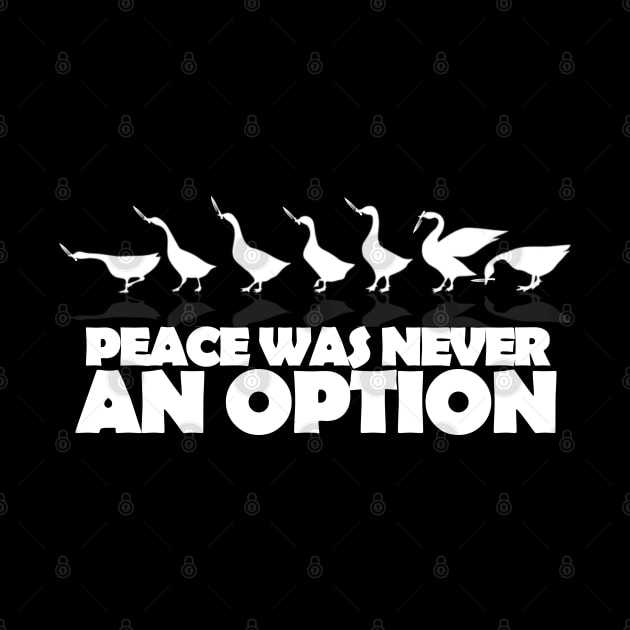 Peace Was Never An Option by TheUnknown93