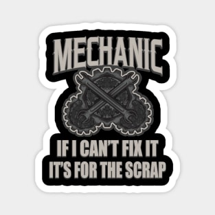 Car Mechanic Magnet