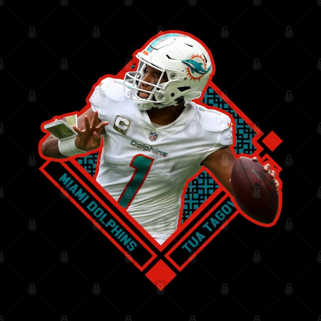 Tua Tagovailoa Diamond Style by hackercyberattackactivity