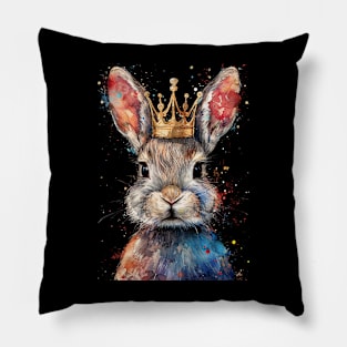 bunny king Pillow