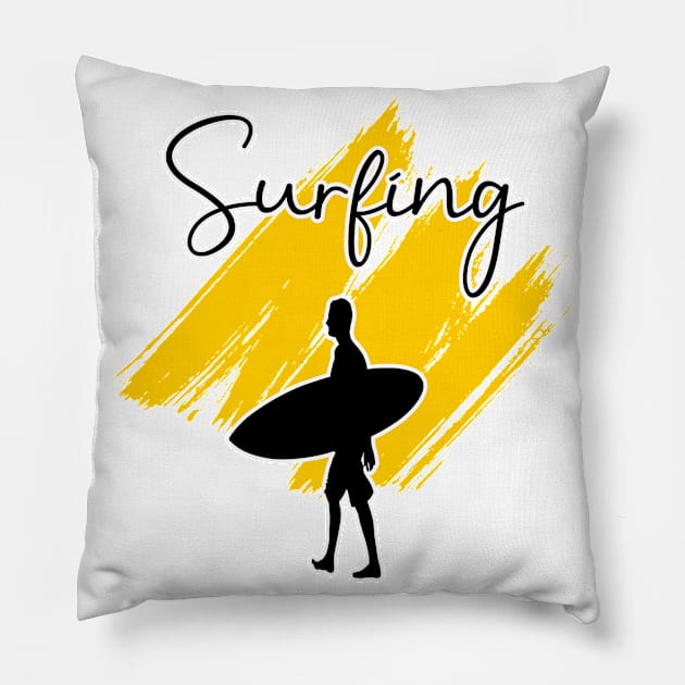 summertime Pillow by ART&LINES