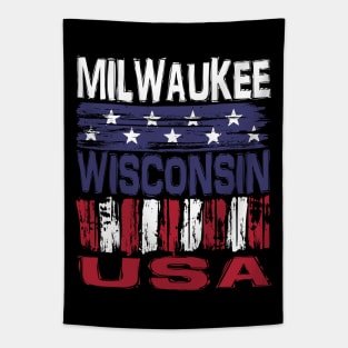 Milwaukee Wisconsin USA T-Shirt Tapestry
