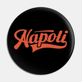 Napoli lettering - Italy - napoli resident Pin