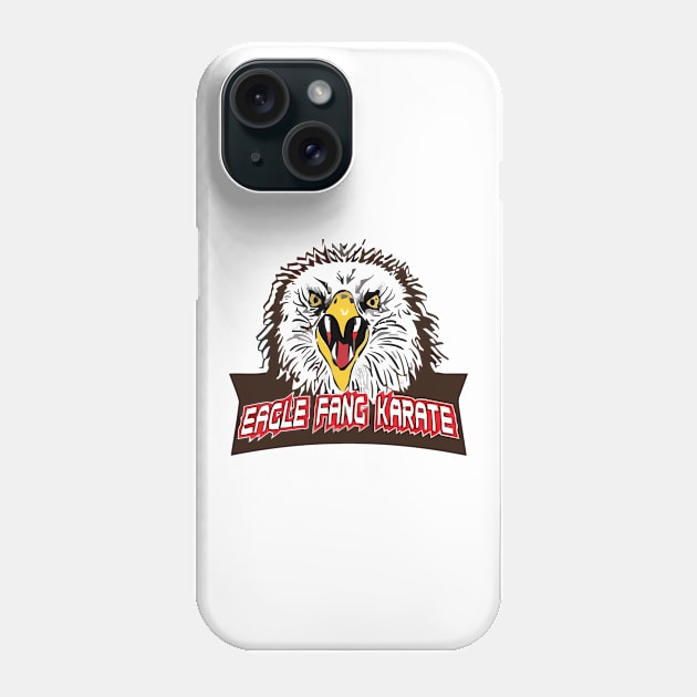 eagle fang karate Phone Case by Verge of Puberty