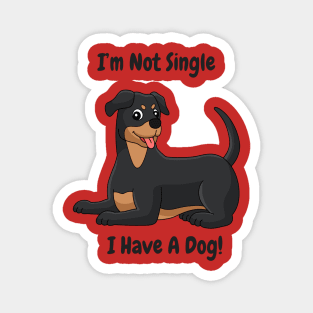 Committed to Canines: Not Single, Just Dog-Exclusive I'm Not Single, I Have a Dog Magnet