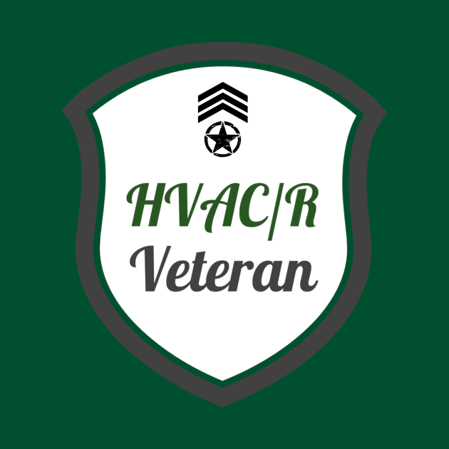 Hvac/r Veteran Badge by The Hvac Gang
