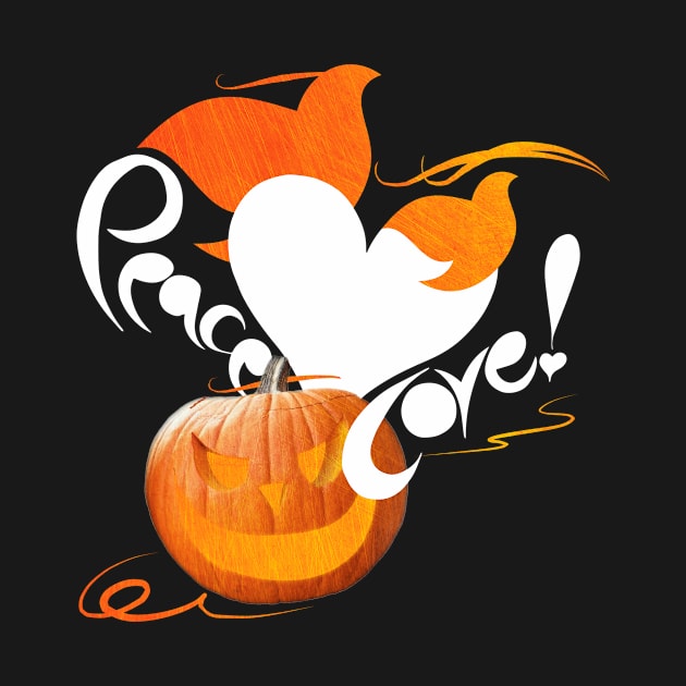 peace love and pumpkin by Goldewin