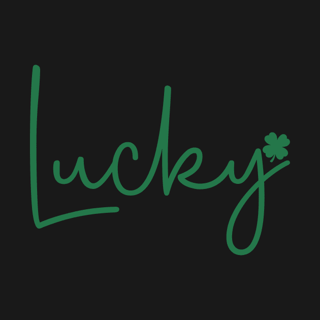 Lucky - four leaf glover - Irish by Originaliti Designs