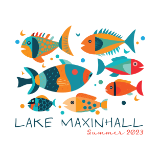 Lake Maxinhall Fishy Summer 2023 T-Shirt