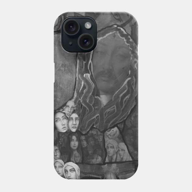 Artwork RED ROOM Phone Case by Ali Kasap