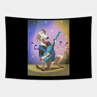 Rockabilly Zebra Tapestry