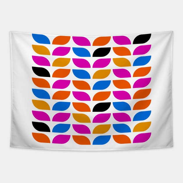 Geometric Pattern: Leaf: Summer Tapestry by Red Wolf