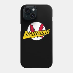 Lightning Baseball Phone Case