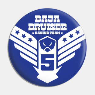 1974 - Baja Bruiser (Eagle Design - White on Blue) Pin