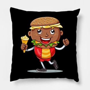 kawaii  junk food T-Shirt cute  funny Pillow