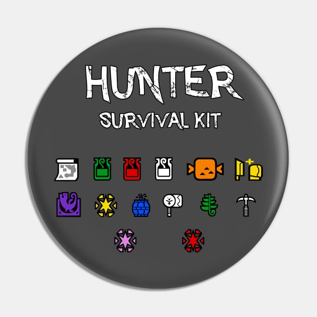 Hunter survival Kit Pin by Taki93