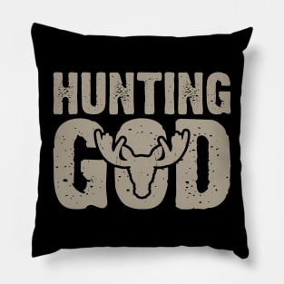 Hunting God T shirt For Women Pillow