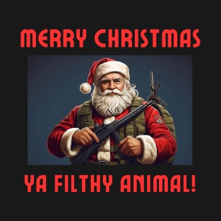 Merry Christmas filthy animal T-Shirt