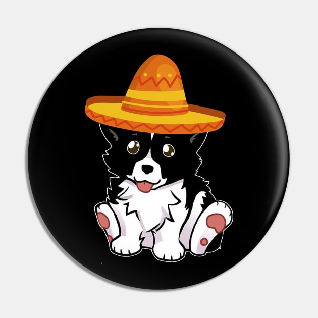 Cute dog border collie mexico cinco de mayo t shirt Pin by franzaled