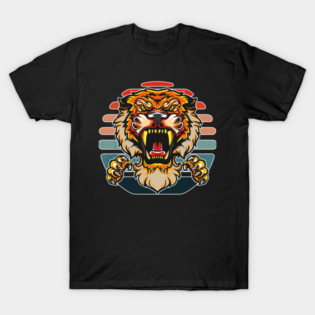 Discover Angry Tiger - Tiger - T-Shirt