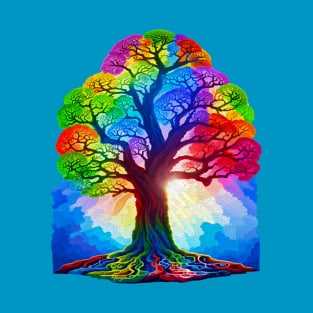 Rainbow Tree of Life T-Shirt