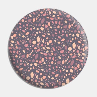 Terrazzo Pattern Modern Classic Neutral Pin